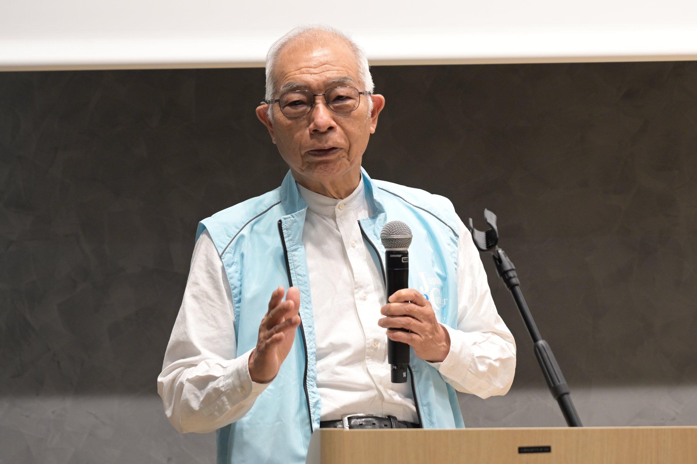 日本対がん協会 会長 垣添忠生