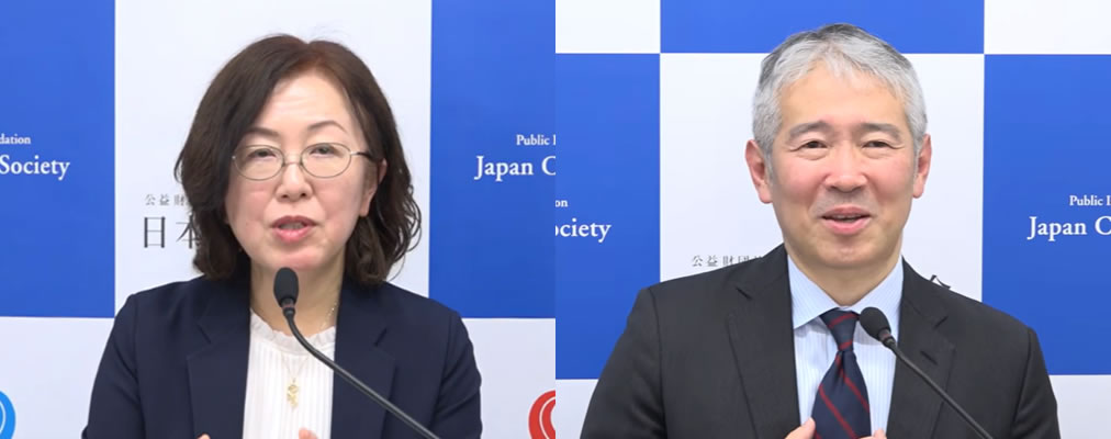 参加者からの質問に答える講師。左から、近藤明美氏、清水研氏